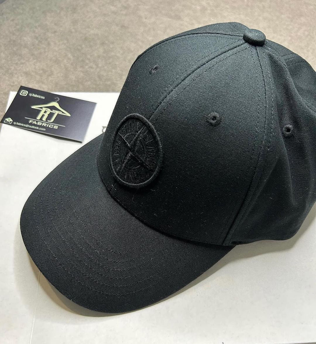 Stone Island Black Compass Hat