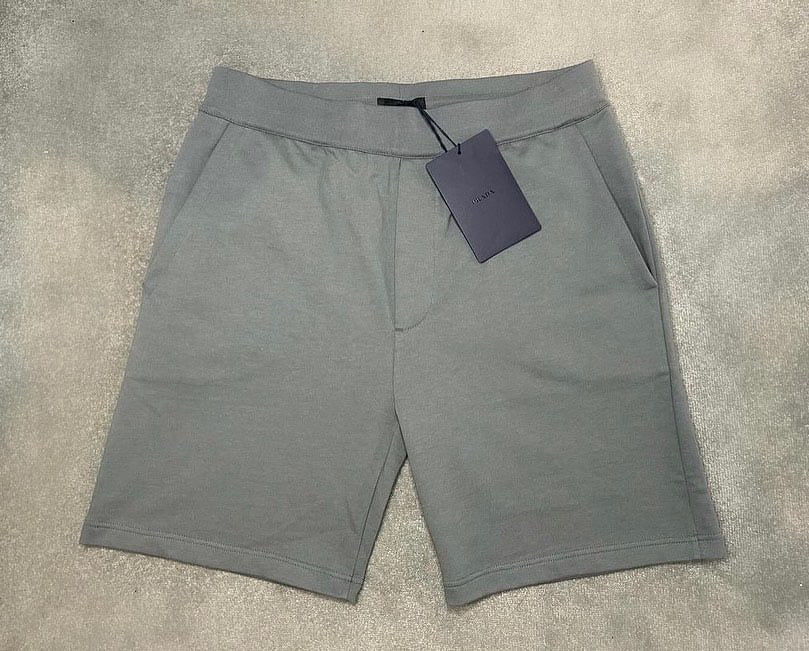 PRADA Grey Cotton Shorts