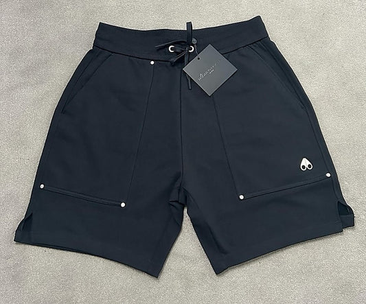 Moose Knuckles Black Cotton Shorts