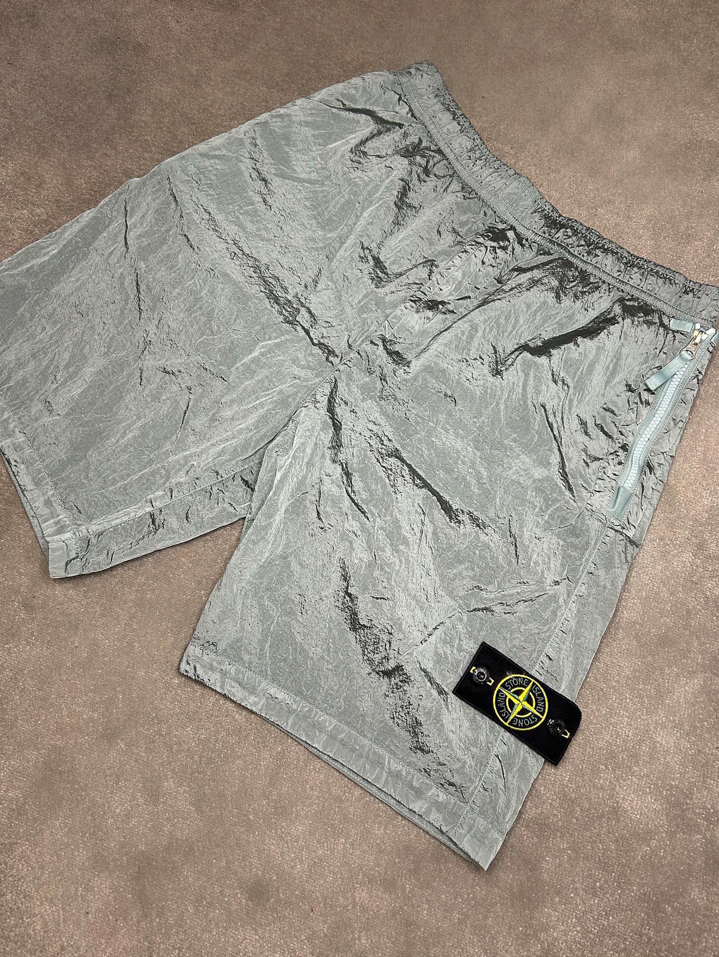 Stone Island Blue Compass Shorts