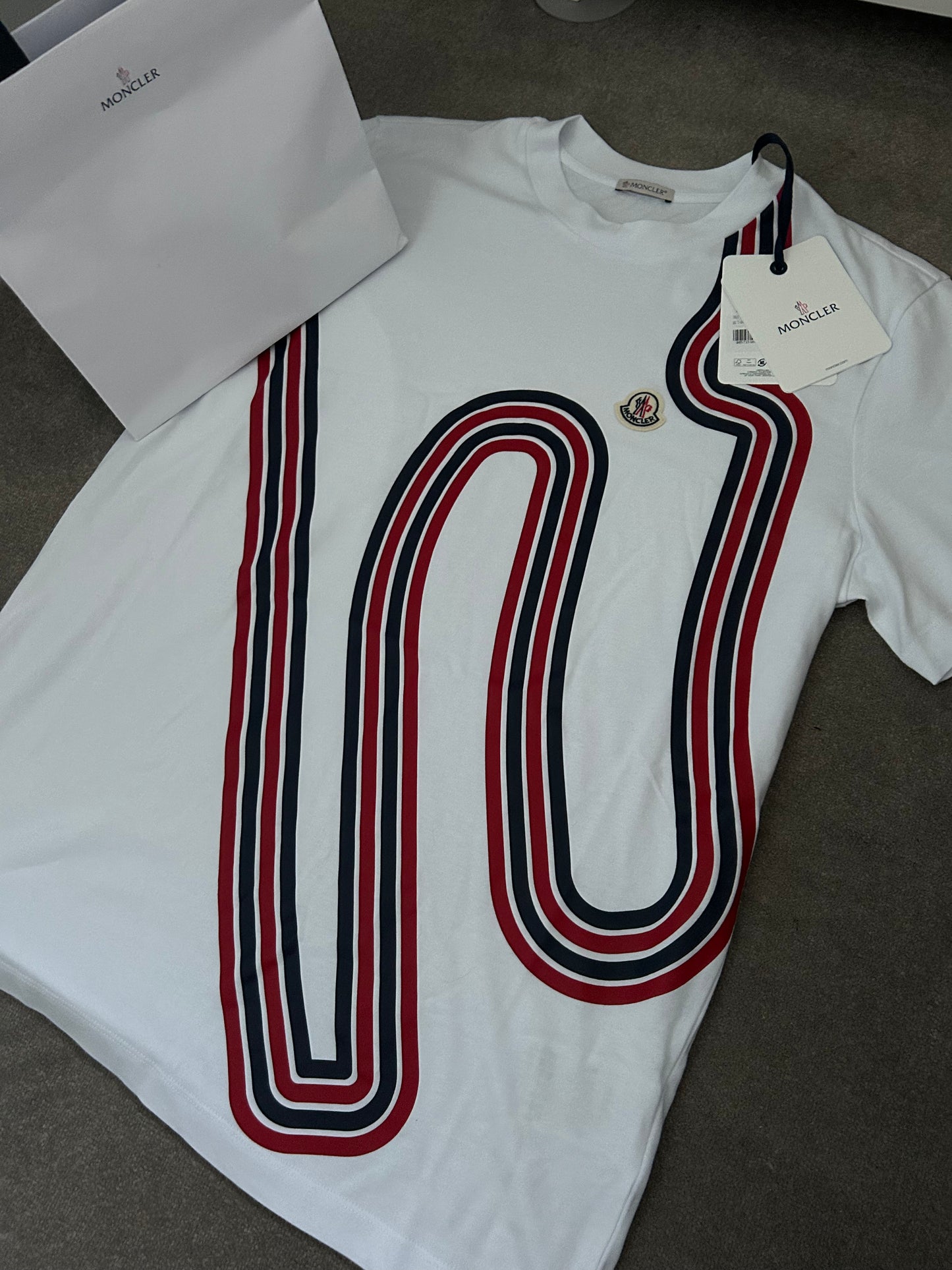 Men’s Moncler ‘SS’ t shirt