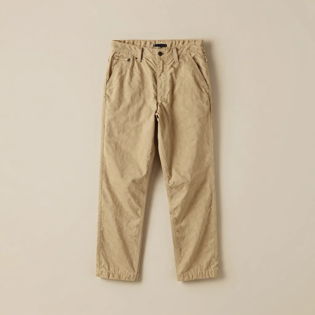 Relaxed Twill Trousers